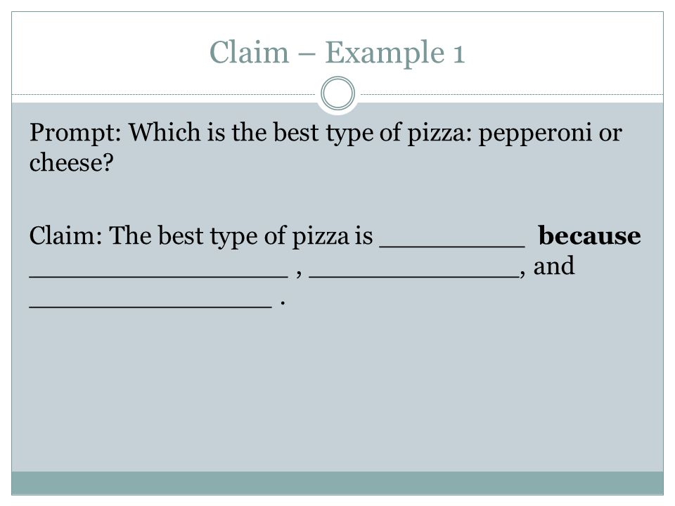 Pizza essay